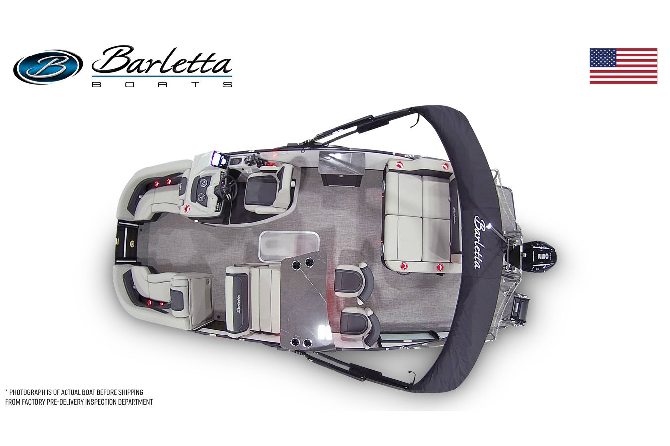 Barletta 2026 Cabrio 24UE with Mercury 250L FourStroke Engine